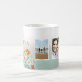 Mug Collection photo florale moderne Best Grand-mère (Centre)