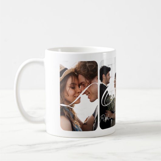 Mug Collection photo moderne chic Keepsaké (Gauche)