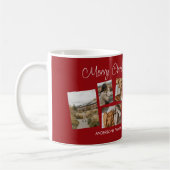 Mug Collection photo moderne Joyeux Noël (Gauche)
