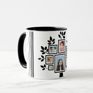 Mug Collection photo personnalisée de l'arbre généalog