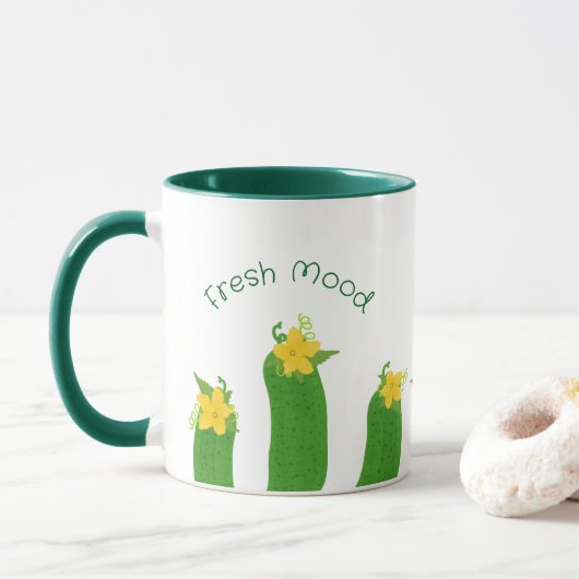 Mug Collection Pickle & Fresh (Avec donut)