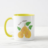 Mug Collection Poires Dorées (Gauche)