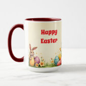 Mug Collection populaire de petit lapin de Pâques (Gauche)