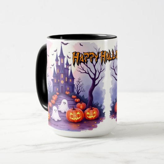 Mug Collection Populaire Halloween Effrayant Mignon (Devant gauche)