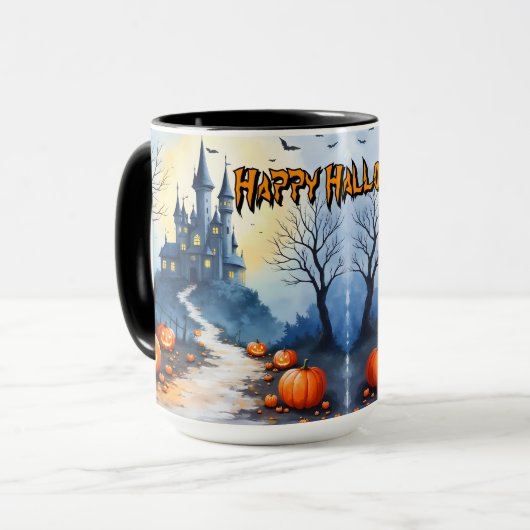 Mug Collection Populaire Halloween Effrayant Mignon (Devant gauche)