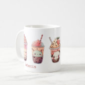 Mug Collection pour les amateurs de Boba Bubble Tea (Devant gauche)