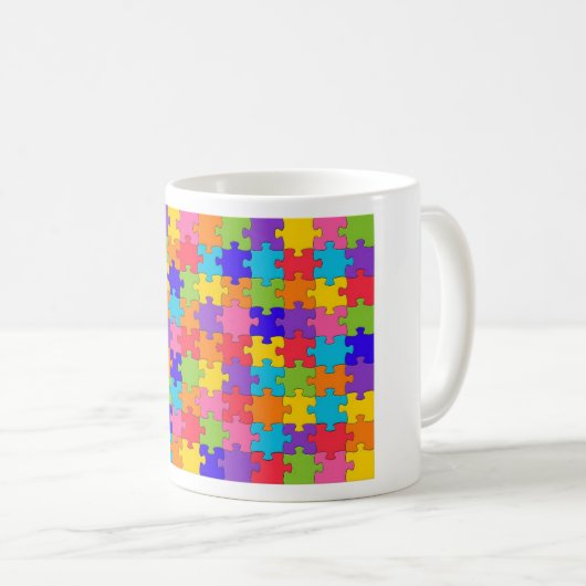 Mug Collection puzzled (Devant droit)