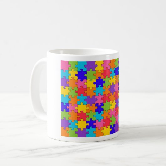 Mug Collection puzzled (Devant gauche)
