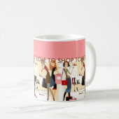 Mug Collection Shopping Queen : Dames (Devant droit)