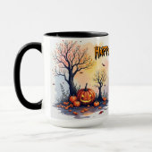 Mug Collection Tendance Halloween Effrayant Mignon (Gauche)