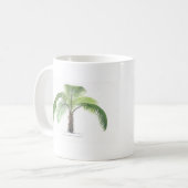 Mug collection tropicale de palmier - dessin VI (Devant gauche)