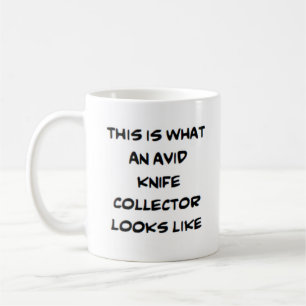 Mug collectionneur de couteaux