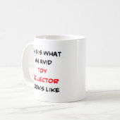 Mug collectionneur de jouets, avide (Devant gauche)