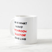 Mug collectionneur de matchbook, avide (Devant gauche)