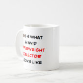 Mug collectionneur de papier, avide (Devant gauche)