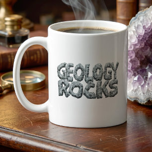 Mug Collectionneur de roches - Géologie Rocks Pun Scie