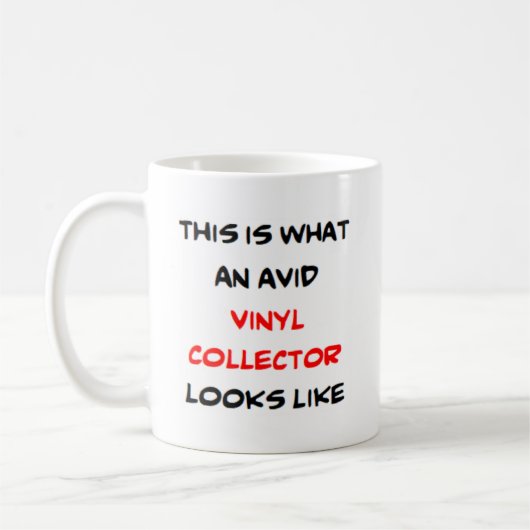 Mug collectionneur de vinyle (Gauche)