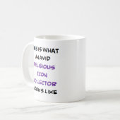 Mug collectionneur d'icônes religieuses, avide (Devant gauche)