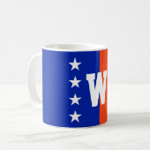 Mug College Colors Royal Blue & Orange (Devant gauche)