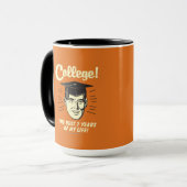 Mug Collège : Les 7 Meilleures Années De Ma Vie (Devant gauche)