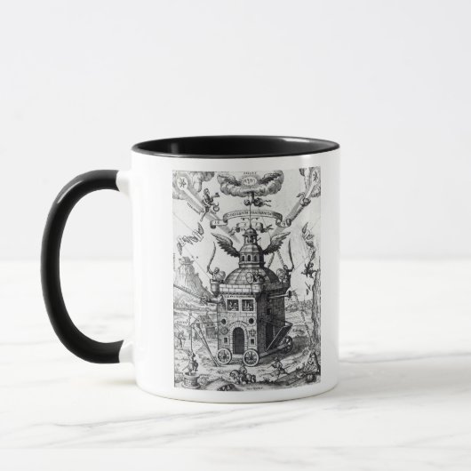 Mug Collégium Fama Fraternitatis de frontispice ' (Gauche)