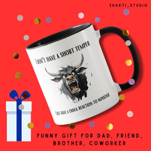 Mug Collègue ami nerveux anniversaire sarcastique drôl