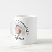 Mug Collègue de travail le plus génial personnalisé | (Devant gauche)