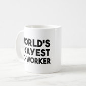 Mug Collègue d'Okayest du monde (Devant gauche)