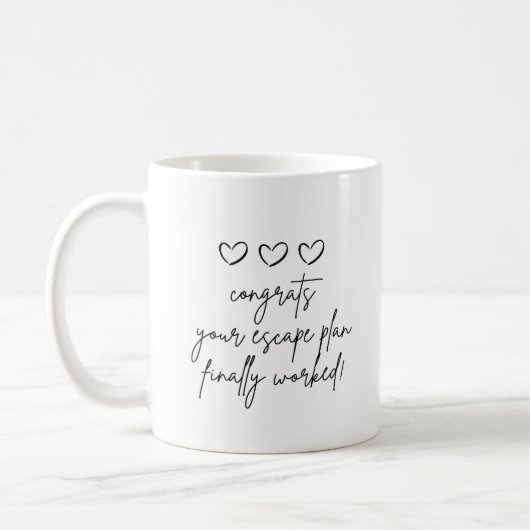 Mug collègue laissant drôle (Gauche)