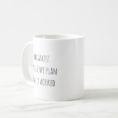 Mug collègue laissant drôle (Devant gauche)