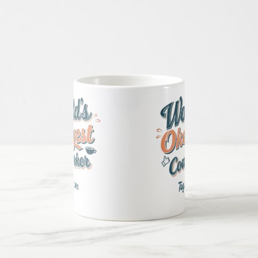 Mug collègue le plus malin au monde (Centre)