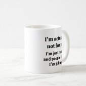 Mug Collègue sarcastique drôle (Devant droit)