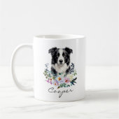 Mug Colley à la frontière aquarelle (Gauche)