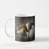 Mug Colley à poil long sur fauteuil (Gauche)