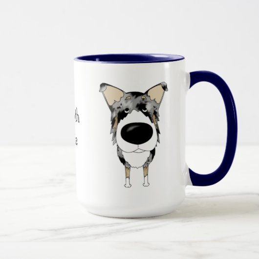 Mug Colley lisse de grand nez (Droite)