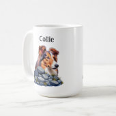 Mug COLLEY - nous aimons les colleys (Devant gauche)