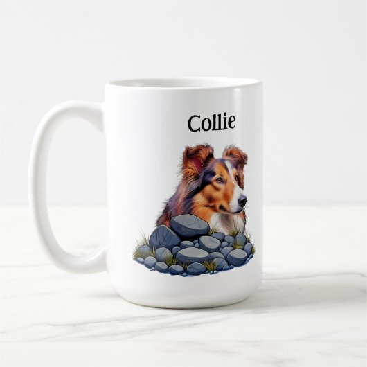 Mug COLLEY - nous aimons les colleys (Gauche)