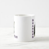Mug Collie barrée Maman 4 (Centre)