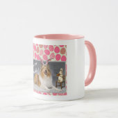 Mug Collie Bunny (Devant droit)