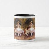 Mug Collie, Girl and Cat (Centre)