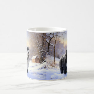Mug Collie Laisser Il Neige Noël