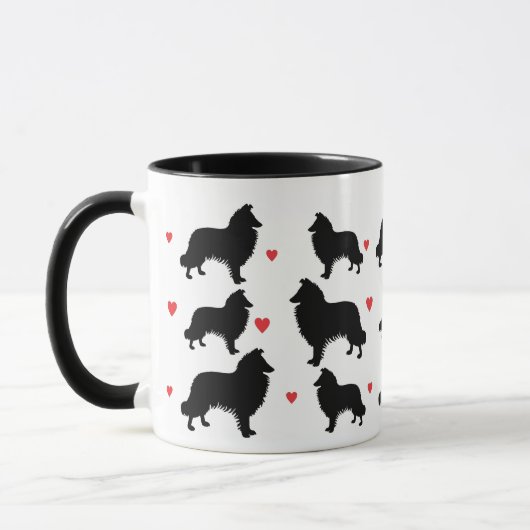 Mug Collie Love (Gauche)