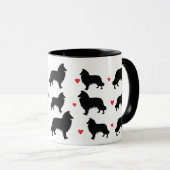 Mug Collie Love (Devant droit)