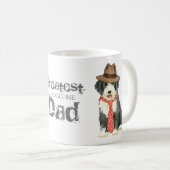 Mug Collie papa barrée (Devant droit)