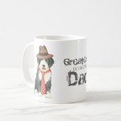 Mug Collie papa barrée (Devant gauche)