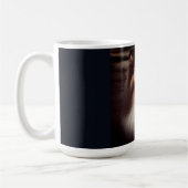 Mug Collie personnalisée (Gauche)