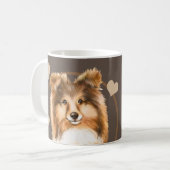 Mug Collie Rough Sheltie Dog Chaque Snack Que Vous Fai (Devant gauche)