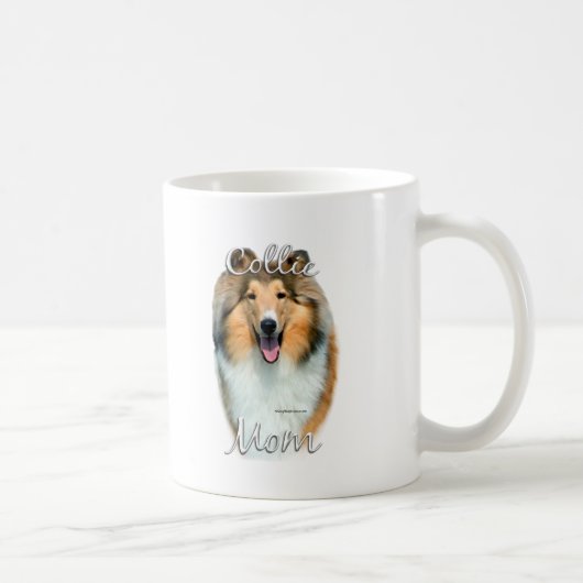 Mug Collie (rude) Maman 2 (Droite)