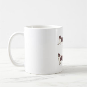 Mug Collier Brown Bordure