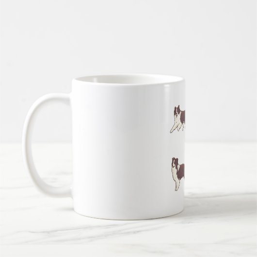 Mug Collier Brown Bordure (Gauche)